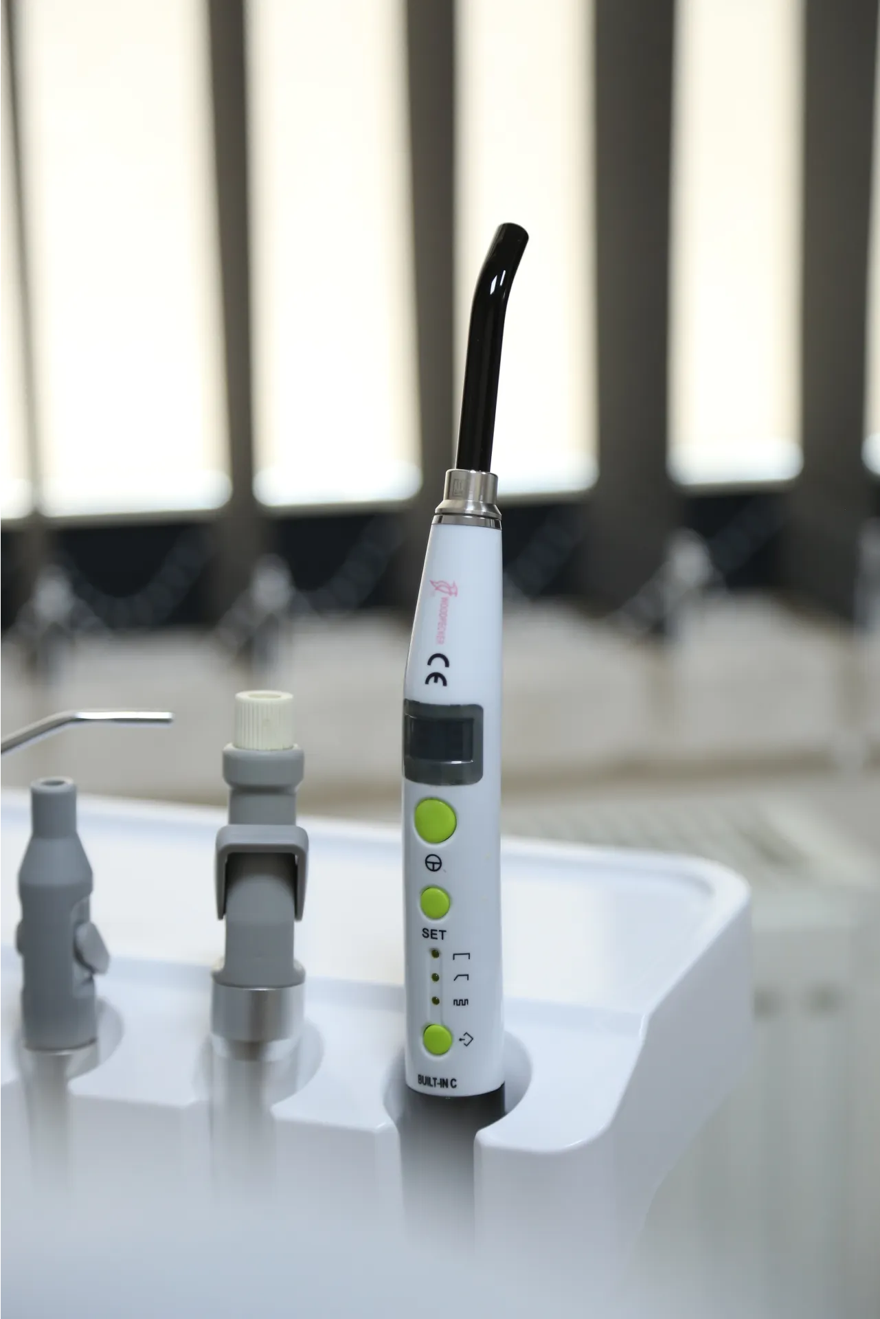 A curing light used for composite bonding